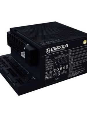 Lian Li EDGE GOLD 1000 Watt 80 Plus Gold ATX Fully Modular Power Supply (Black)